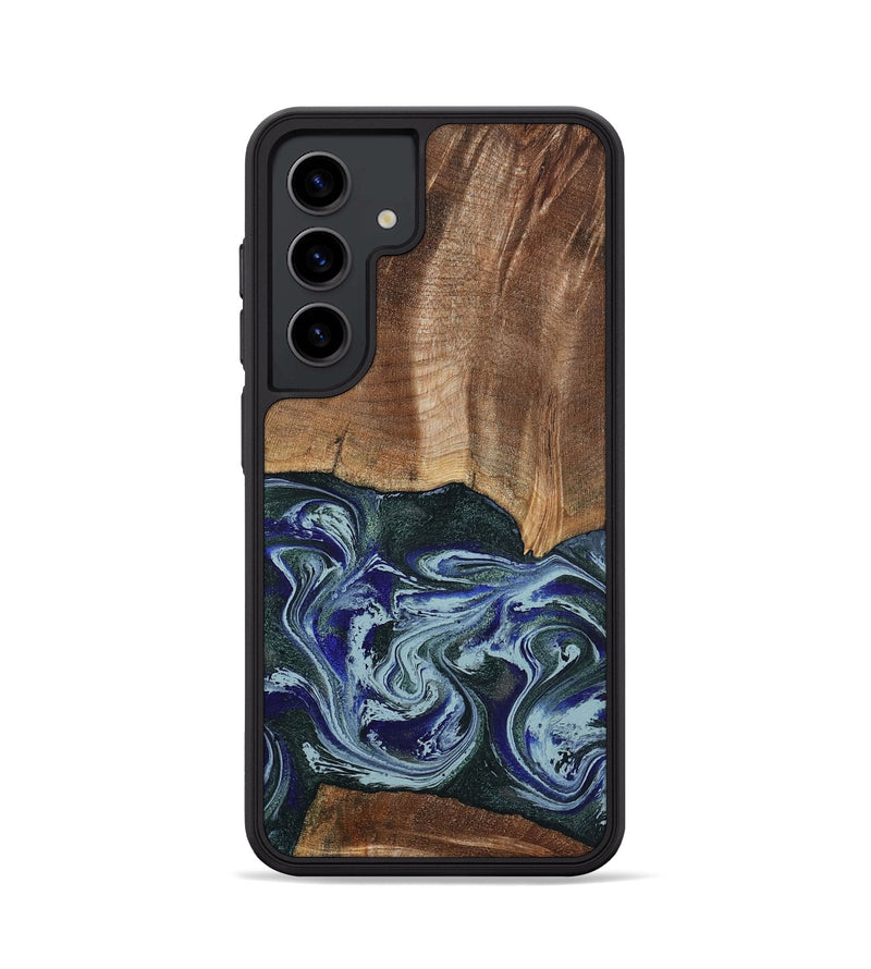 Galaxy S24 Wood Phone Case - Koen (Green, 801352)