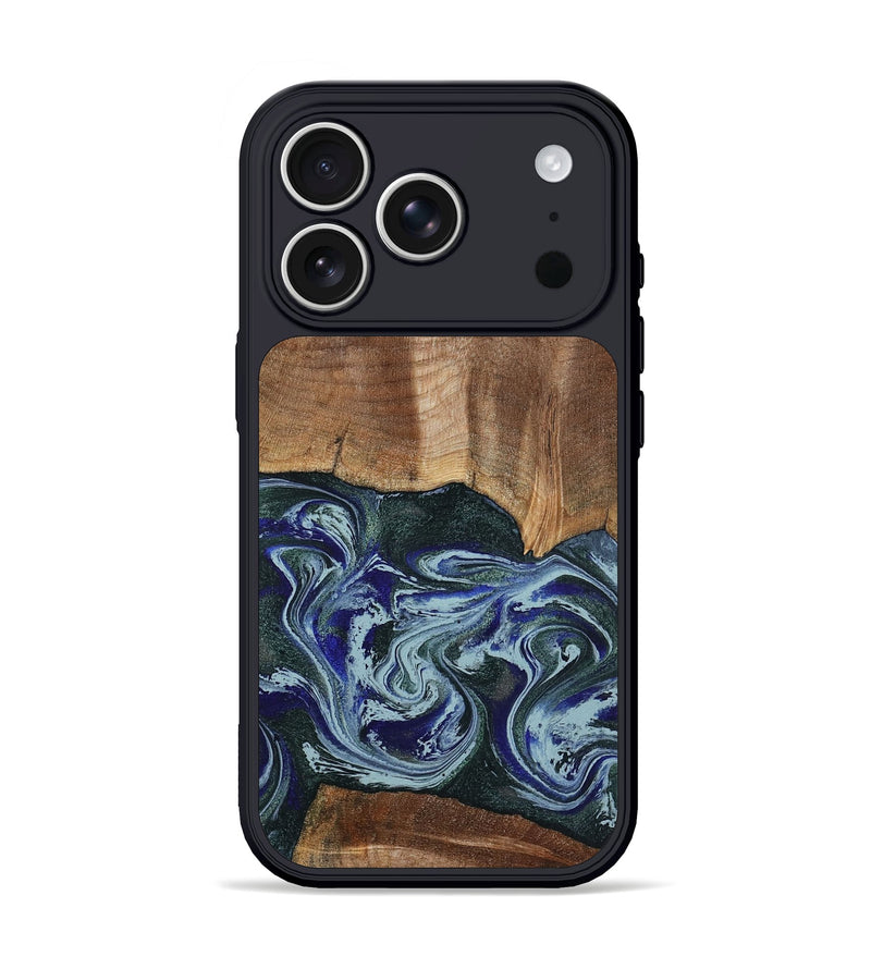 iPhone 17 Pro Wood Phone Case - Koen (Green, 801352)