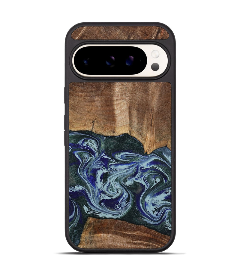 Pixel 9 Pro Wood Phone Case - Koen (Green, 801352)