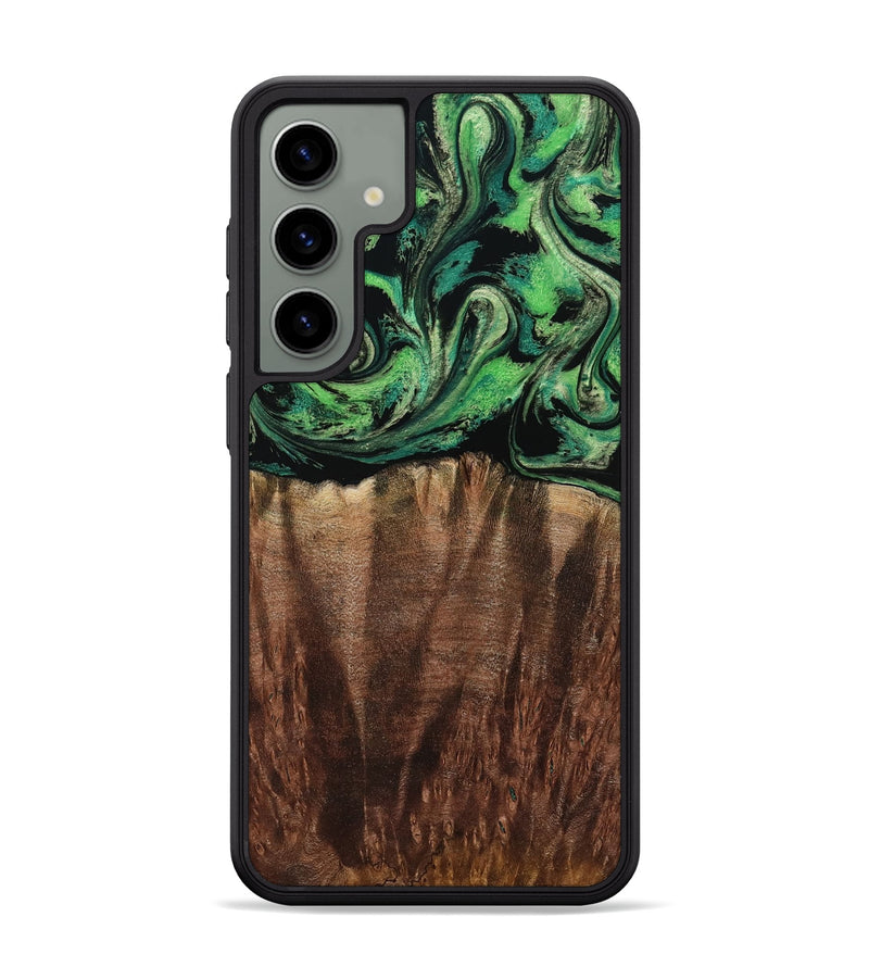 Galaxy S24 Plus Wood Phone Case - Genesis (Green, 801353)