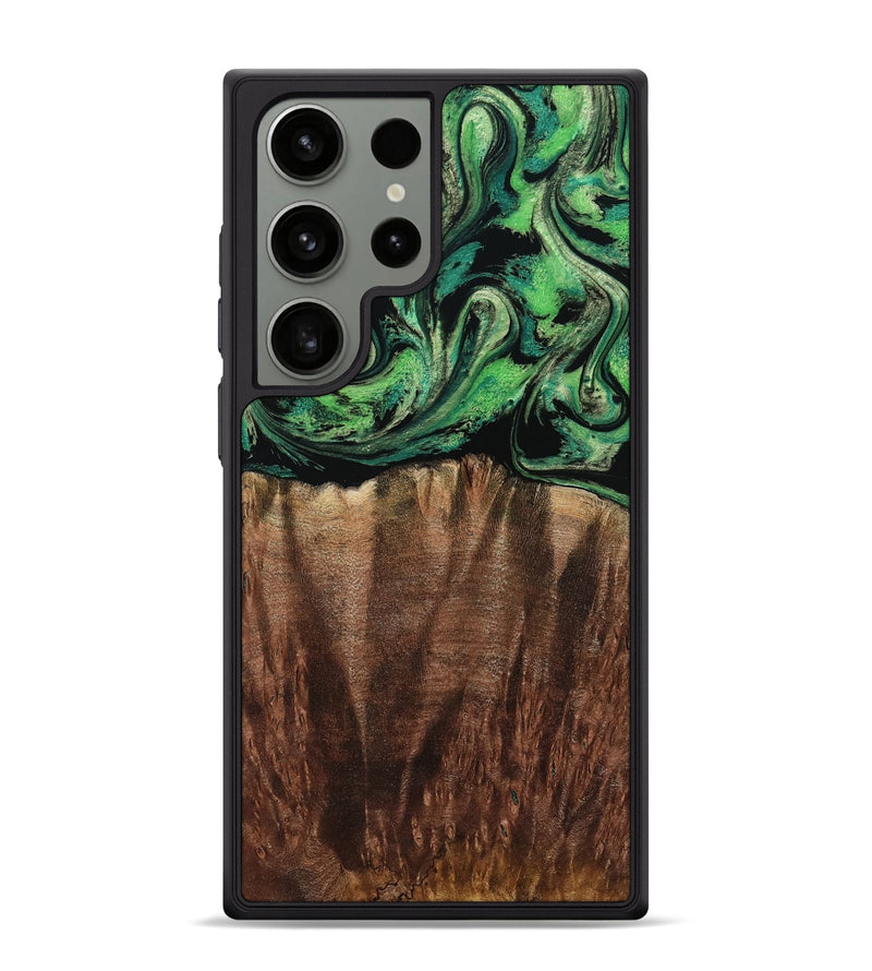 Galaxy S24 Ultra Wood Phone Case - Genesis (Green, 801353)