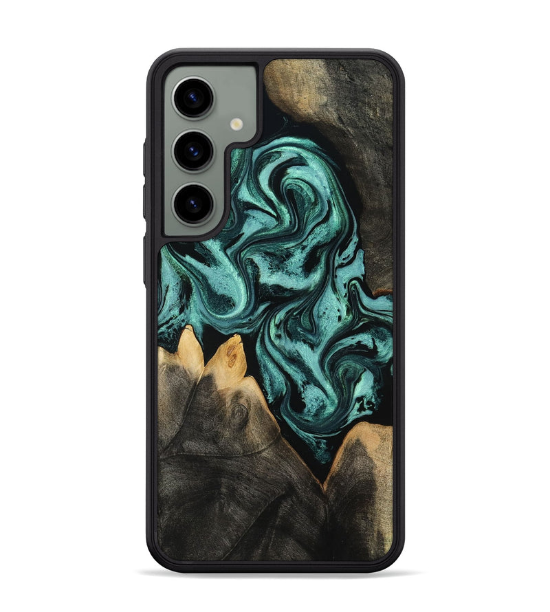 Galaxy S24 Plus Wood Phone Case - Karin (Green, 801354)