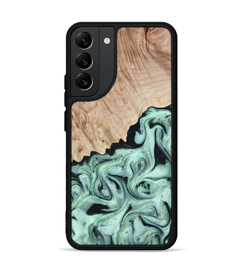 Galaxy S22 Plus Wood Phone Case - Kadeem (Green, 801356)