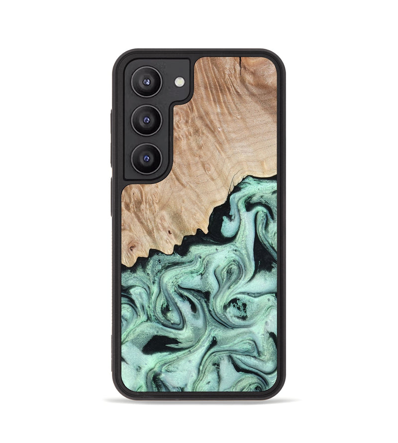 Galaxy S23 Wood Phone Case - Kadeem (Green, 801356)