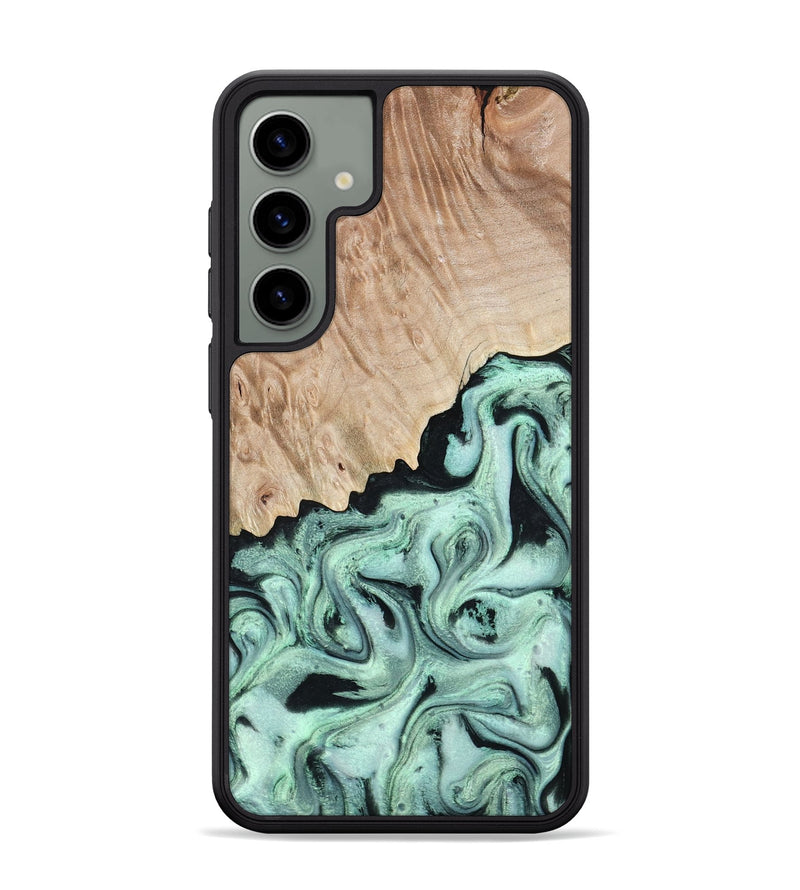 Galaxy S24 Plus Wood Phone Case - Kadeem (Green, 801356)