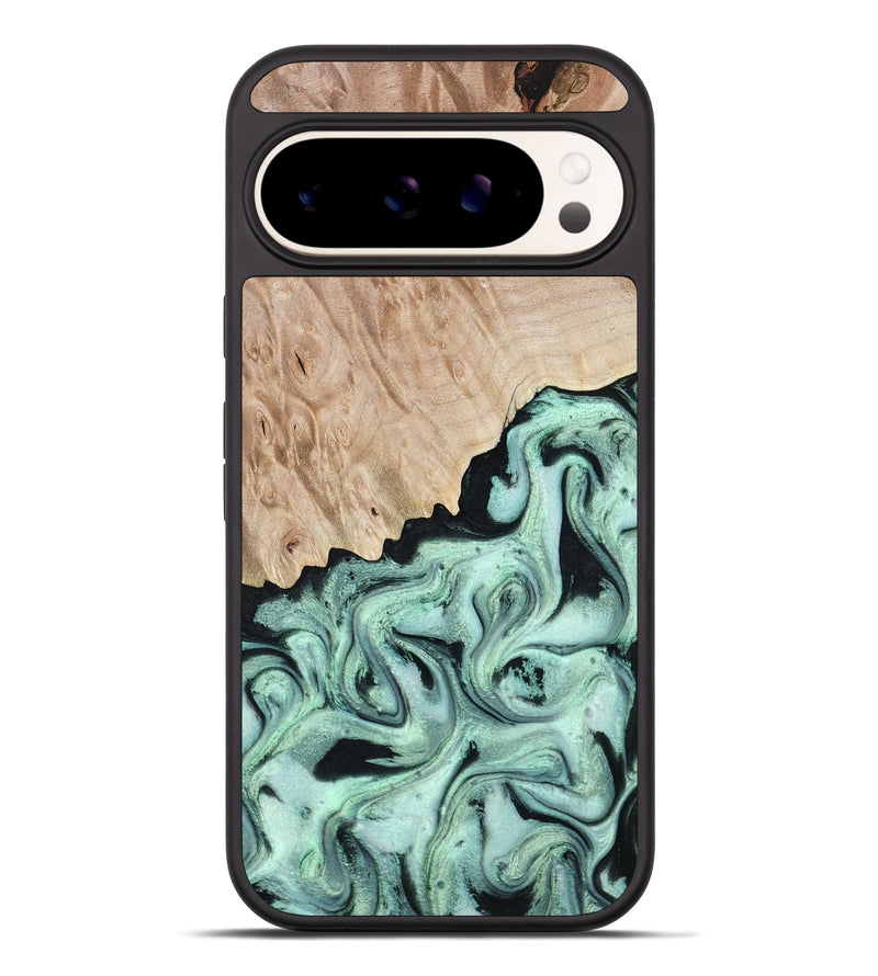 Pixel 9 Pro XL Wood Phone Case - Kadeem (Green, 801356)