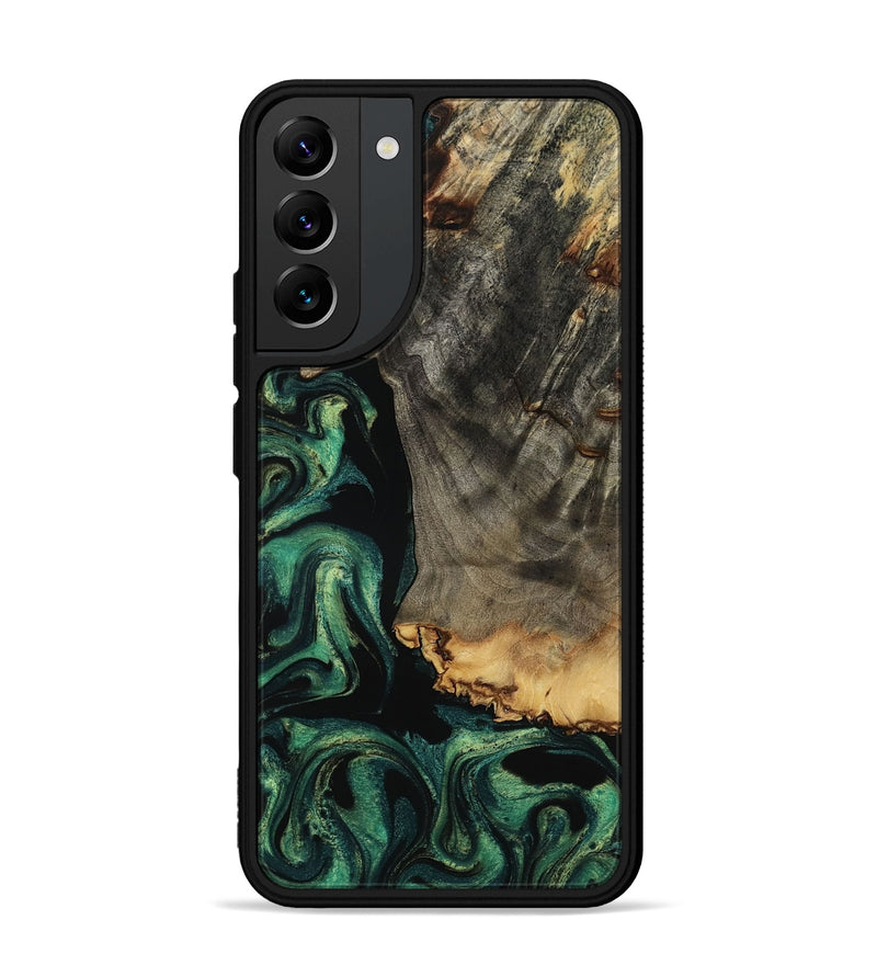 Galaxy S22 Plus Wood Phone Case - Dara (Green, 801357)