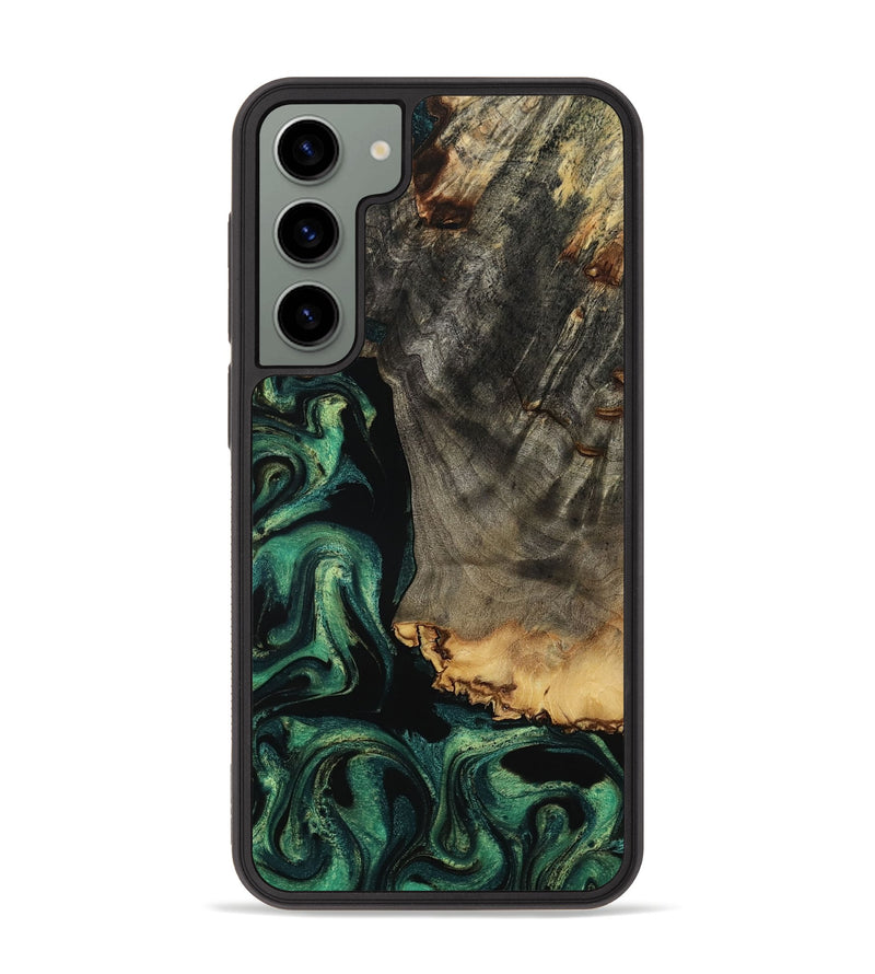 Galaxy S23 Plus Wood Phone Case - Dara (Green, 801357)