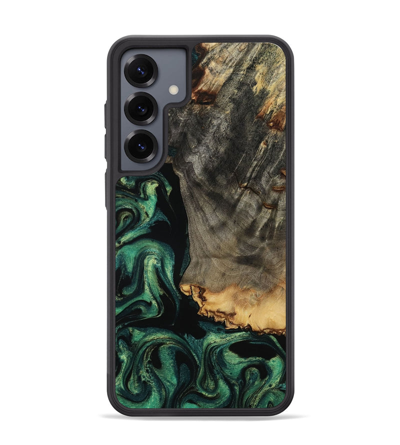 Galaxy S25 Plus Wood Phone Case - Dara (Green, 801357)