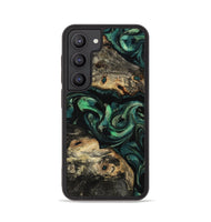 Galaxy S23 Wood Phone Case - Beatriz (Green, 801358)
