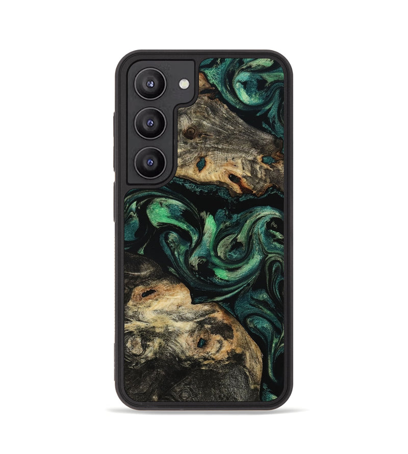 Galaxy S23 Wood Phone Case - Beatriz (Green, 801358)