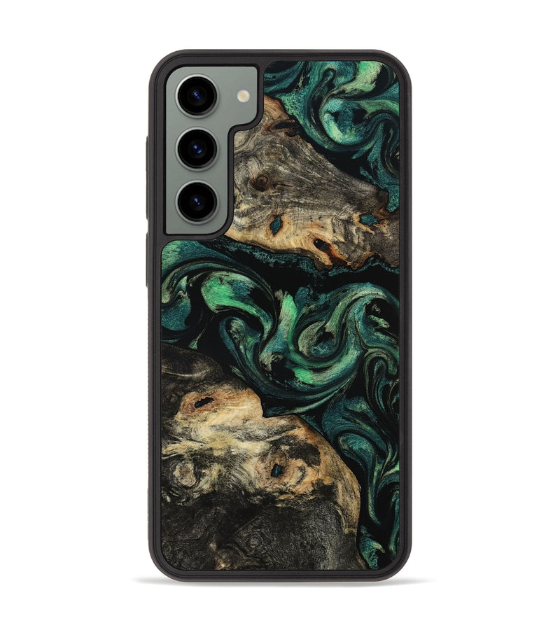 Galaxy S23 Plus Wood Phone Case - Beatriz (Green, 801358)