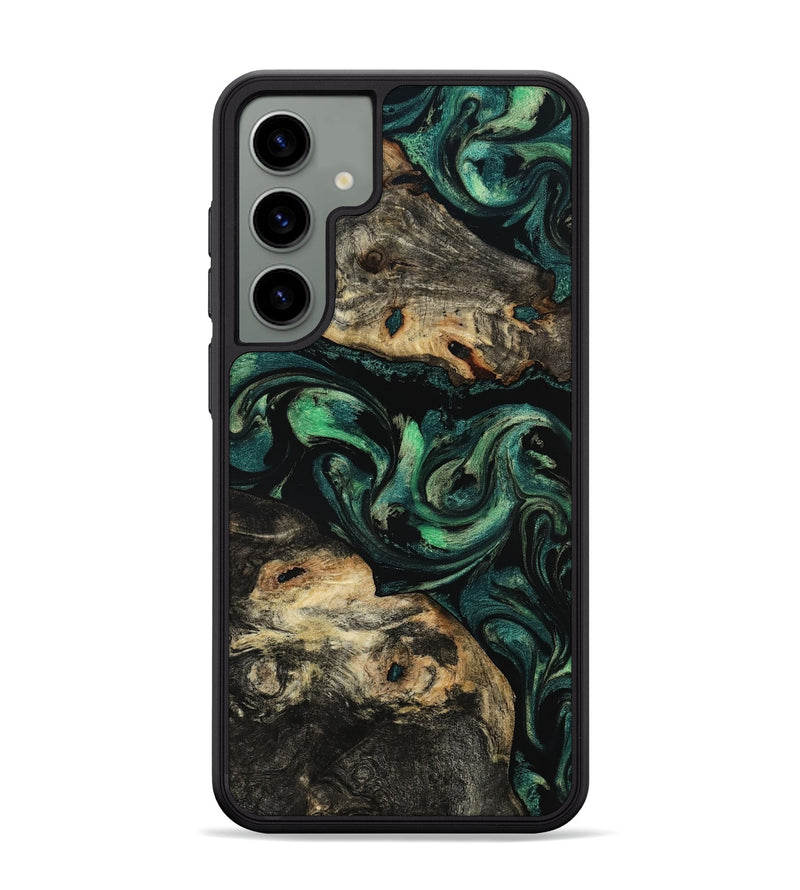 Galaxy S24 Plus Wood Phone Case - Beatriz (Green, 801358)