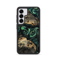 Galaxy S25 Wood Phone Case - Beatriz (Green, 801358)