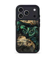 iPhone 17 Pro Wood Phone Case - Beatriz (Green, 801358)