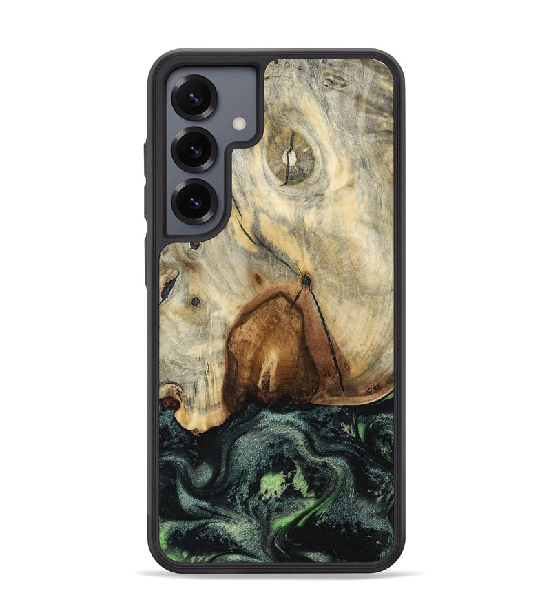 Galaxy S25 Plus Wood Phone Case - Arthur (Green, 801360)
