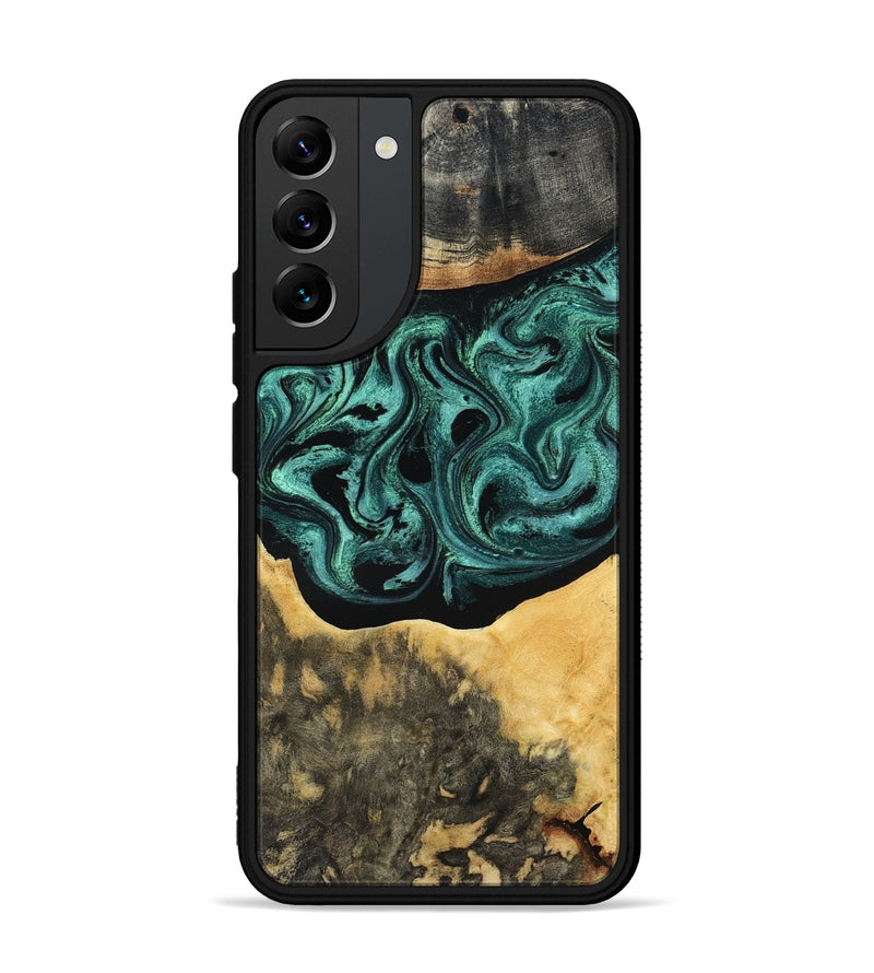 Galaxy S22 Plus Wood Phone Case - Cloe (Green, 801361)