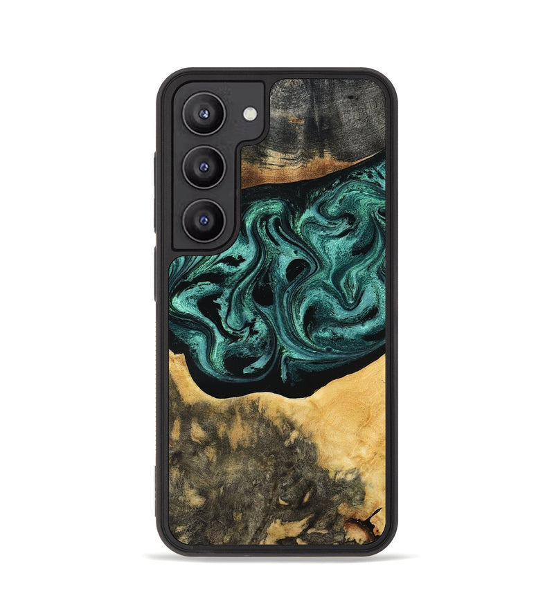 Galaxy S23 Wood Phone Case - Cloe (Green, 801361)