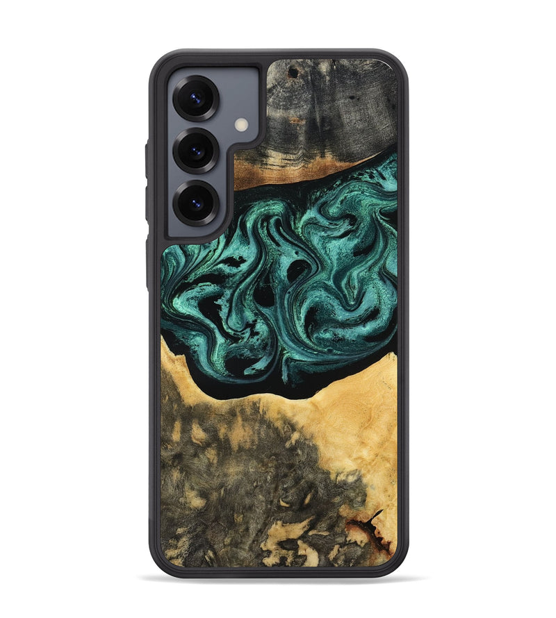 Galaxy S25 Plus Wood Phone Case - Cloe (Green, 801361)