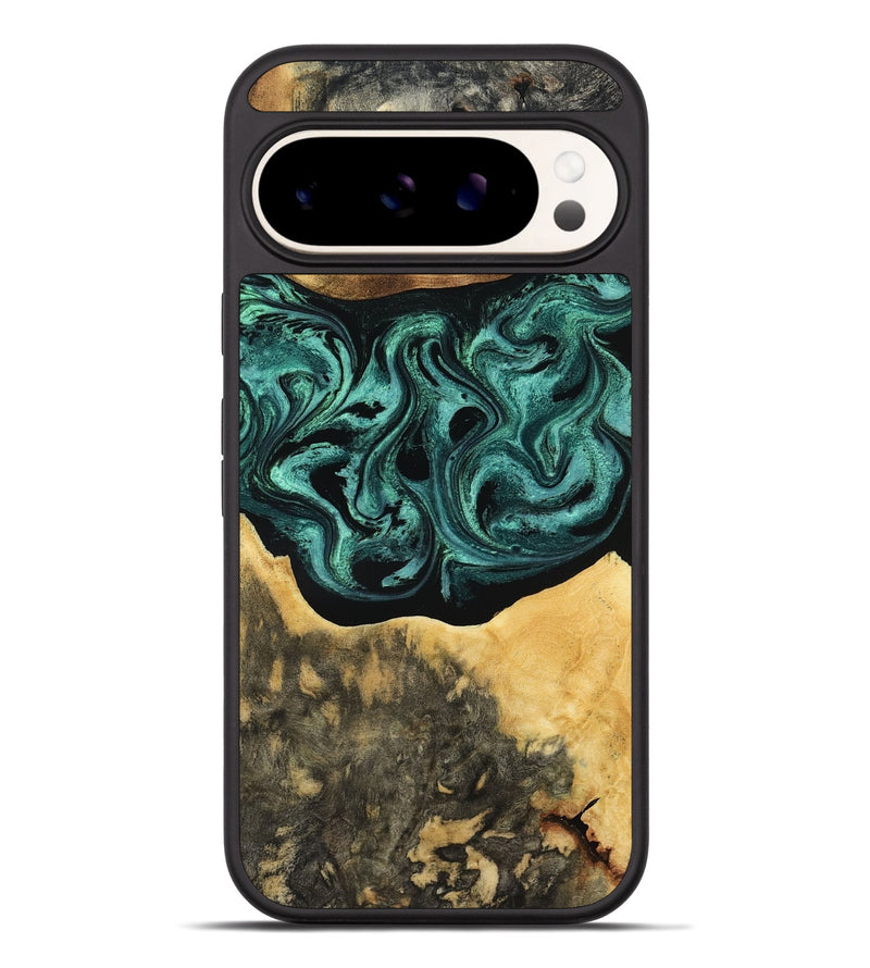 Pixel 9 Pro XL Wood Phone Case - Cloe (Green, 801361)