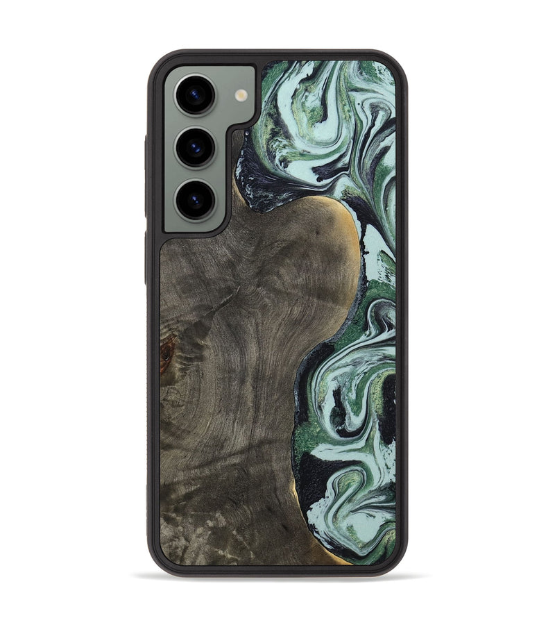 Galaxy S23 Plus Wood Phone Case - Ocie (Green, 801362)