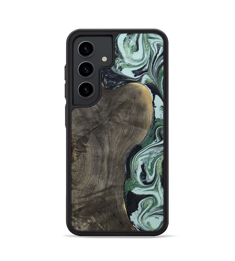 Galaxy S24 Wood Phone Case - Ocie (Green, 801362)