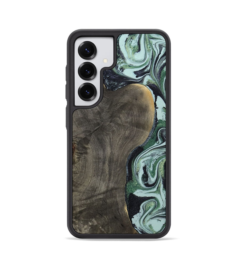 Galaxy S25 Wood Phone Case - Ocie (Green, 801362)