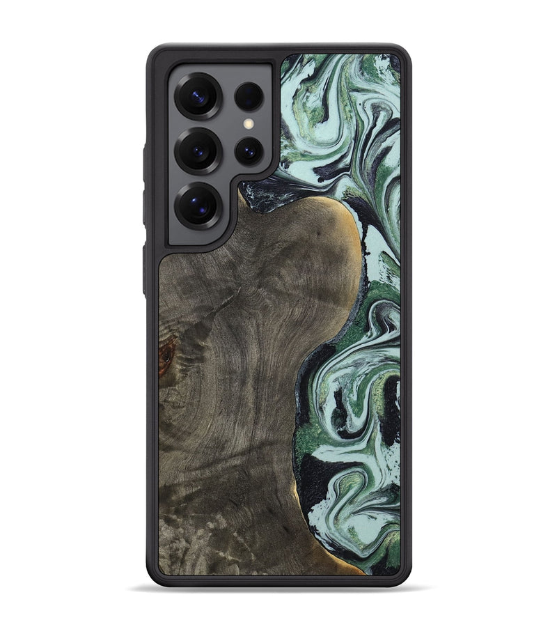 Galaxy S25 Ultra Wood Phone Case - Ocie (Green, 801362)
