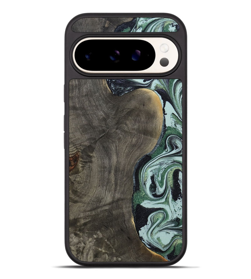 Pixel 9 Pro XL Wood Phone Case - Ocie (Green, 801362)