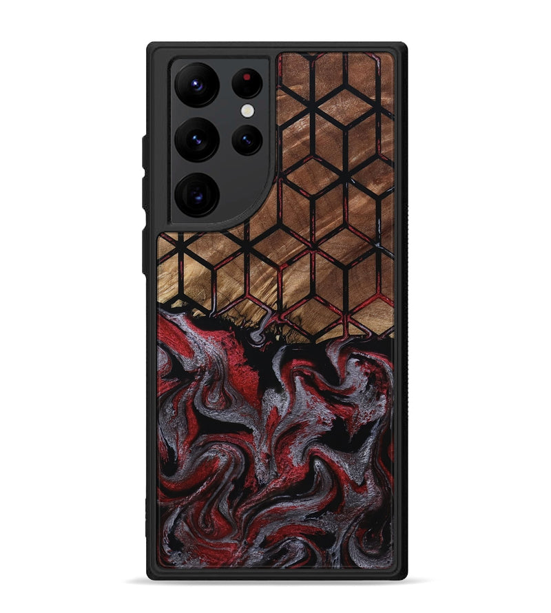 Galaxy S22 Ultra Wood Phone Case - Emelia (Pattern, 801363)