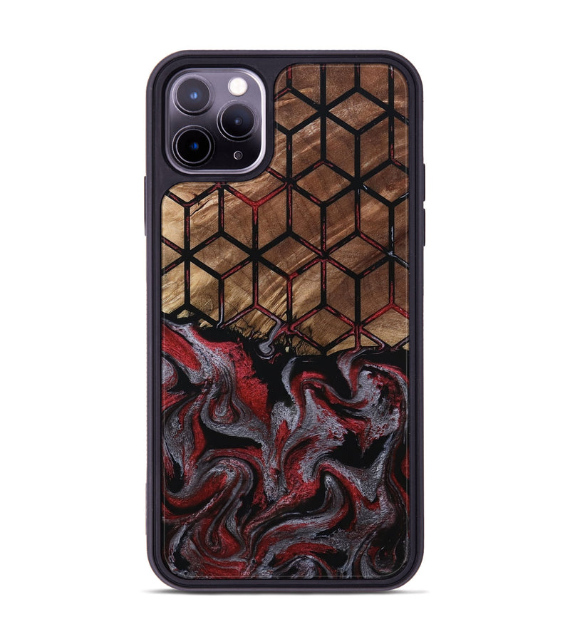 iPhone 11 Pro Max Wood Phone Case - Emelia (Pattern, 801363)