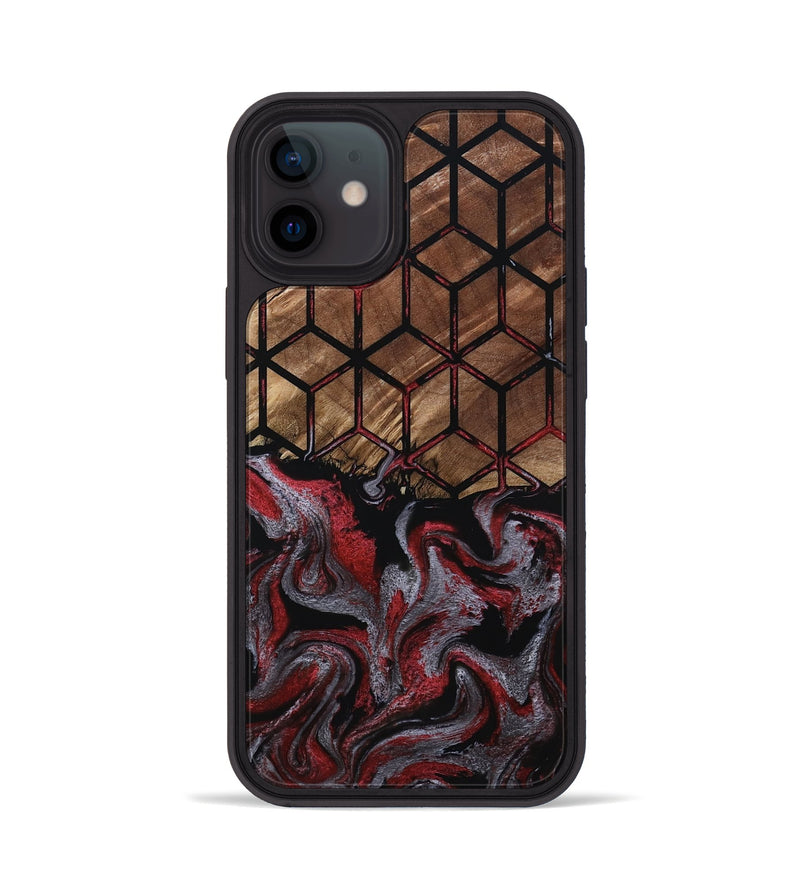 iPhone 12 Wood Phone Case - Emelia (Pattern, 801363)