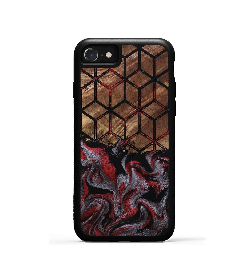 iPhone SE Wood Phone Case - Emelia (Pattern, 801363)