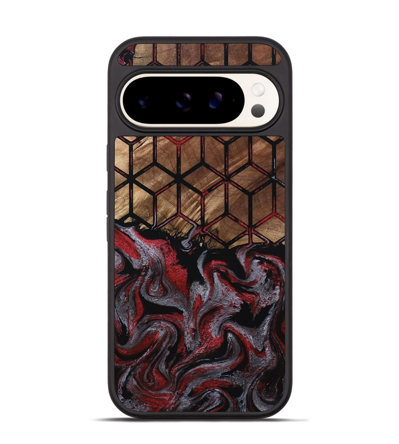Pixel 9 Wood Phone Case - Emelia (Pattern, 801363)