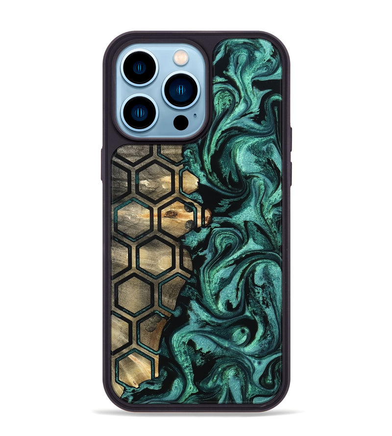 iPhone 14 Pro Max Wood Phone Case - Willie (Pattern, 801364)