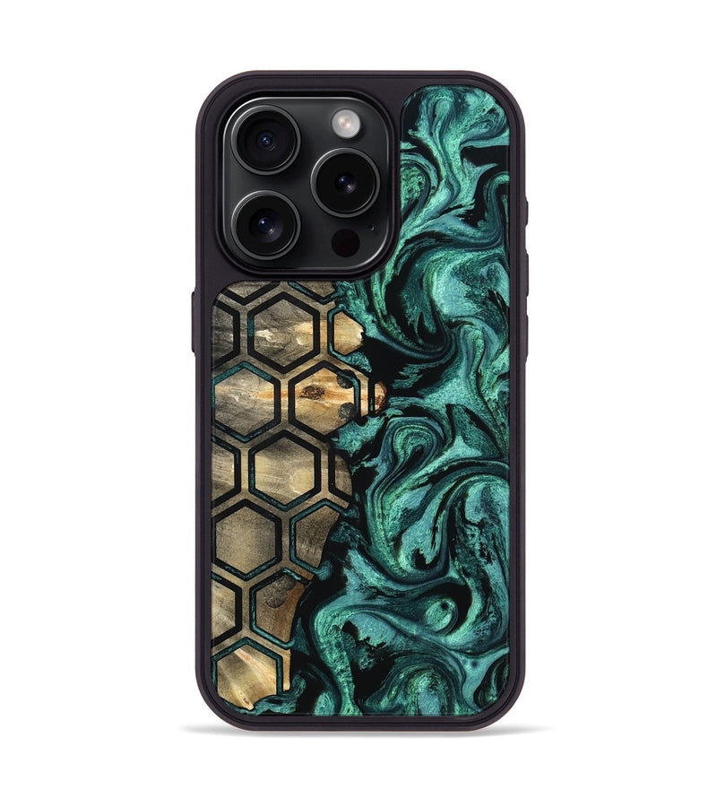 iPhone 15 Pro Wood Phone Case - Willie (Pattern, 801364)