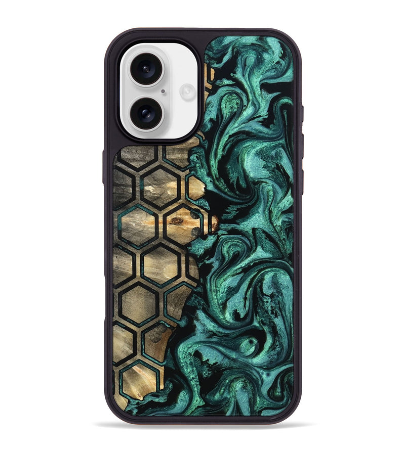 iPhone 16 Plus Wood Phone Case - Willie (Pattern, 801364)