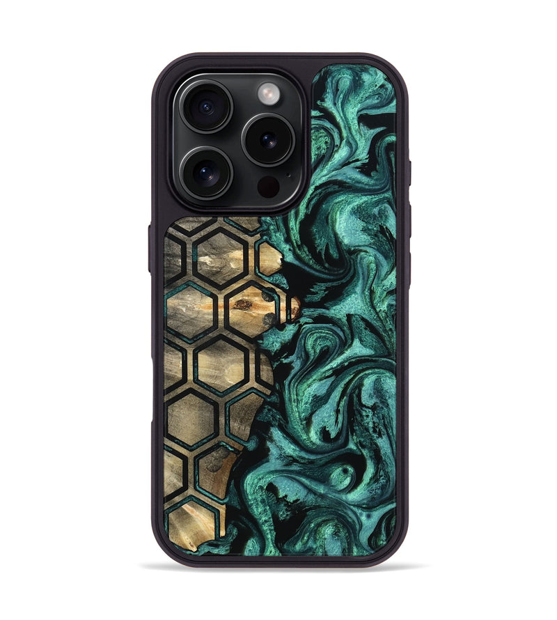 iPhone 16 Pro Wood Phone Case - Willie (Pattern, 801364)