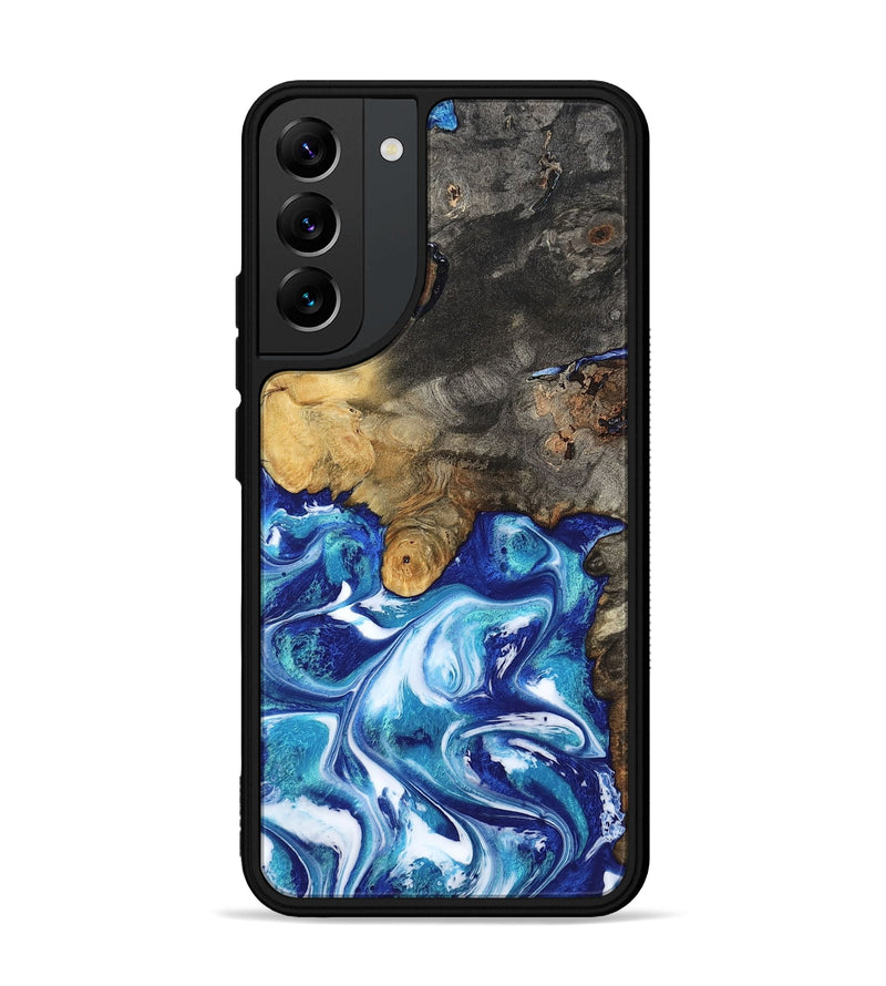 Galaxy S22 Plus Wood Phone Case - Beckham (Blue, 801365)