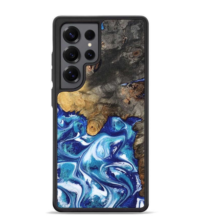 Galaxy S25 Ultra Wood Phone Case - Beckham (Blue, 801365)