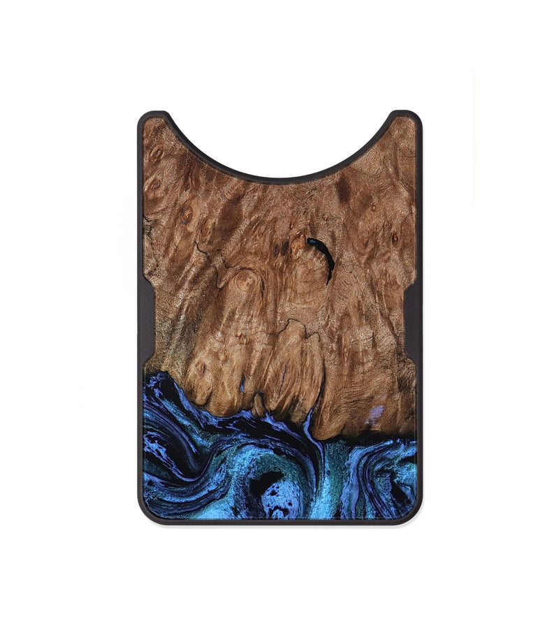 Alloy Wood Wallet - Gus (Blue, 801366)