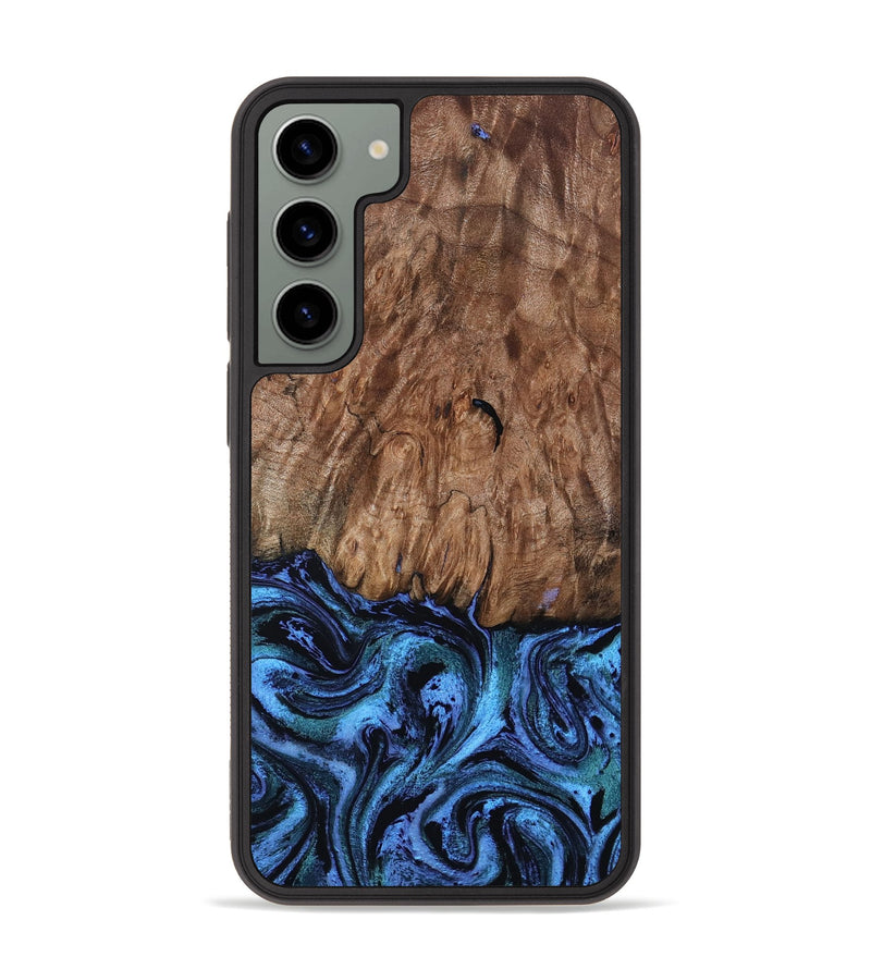 Galaxy S23 Plus Wood Phone Case - Gus (Blue, 801366)