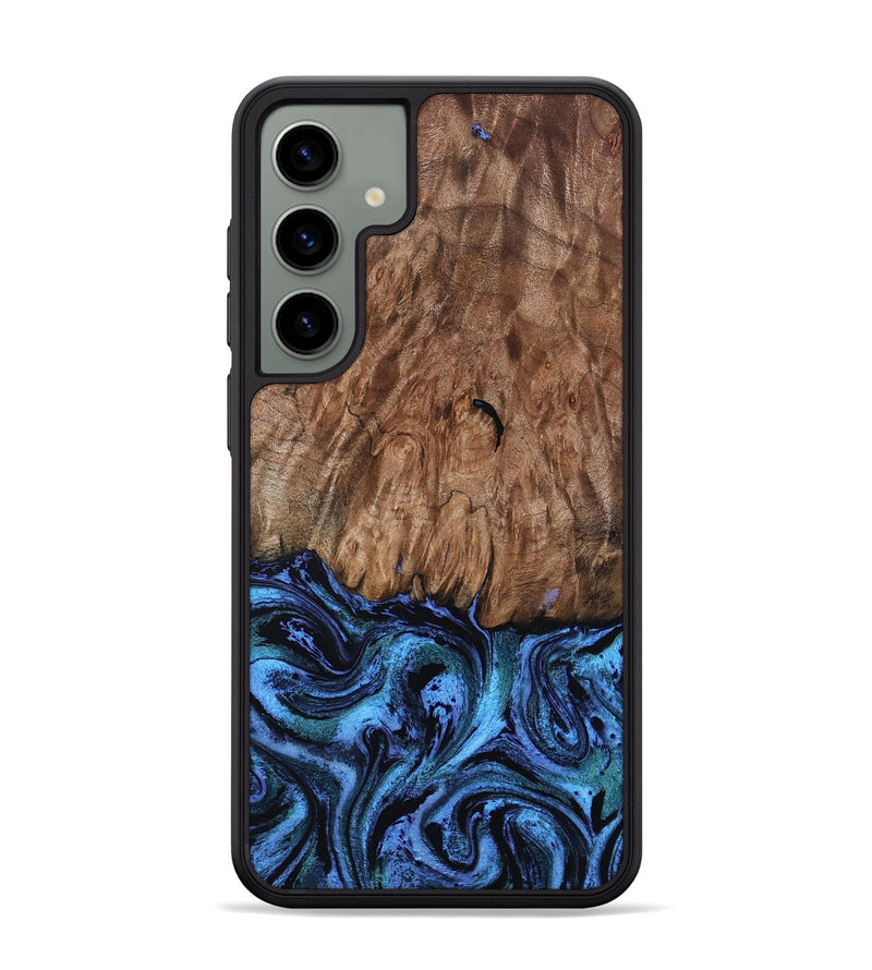 Galaxy S24 Plus Wood Phone Case - Gus (Blue, 801366)