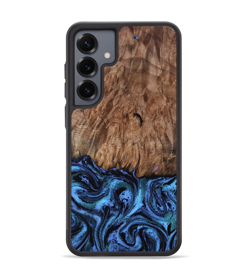 Galaxy S25 Plus Wood Phone Case - Gus (Blue, 801366)