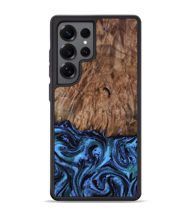 Galaxy S25 Ultra Wood Phone Case - Gus (Blue, 801366)