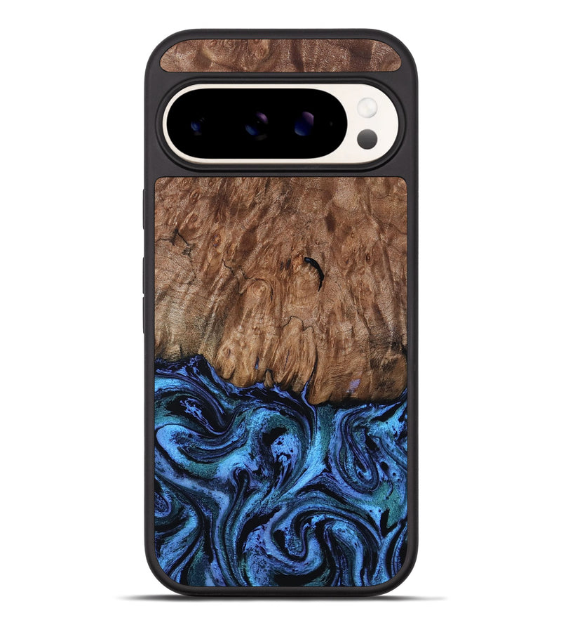Pixel 9 Pro XL Wood Phone Case - Gus (Blue, 801366)