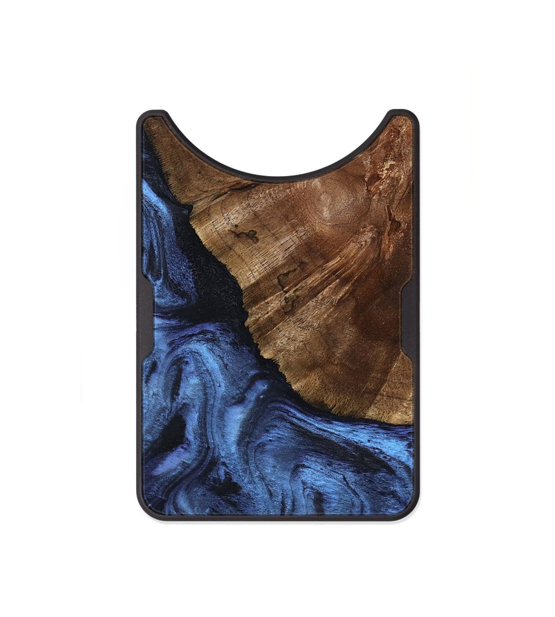 Alloy Wood Wallet - Jace (Blue, 801367)