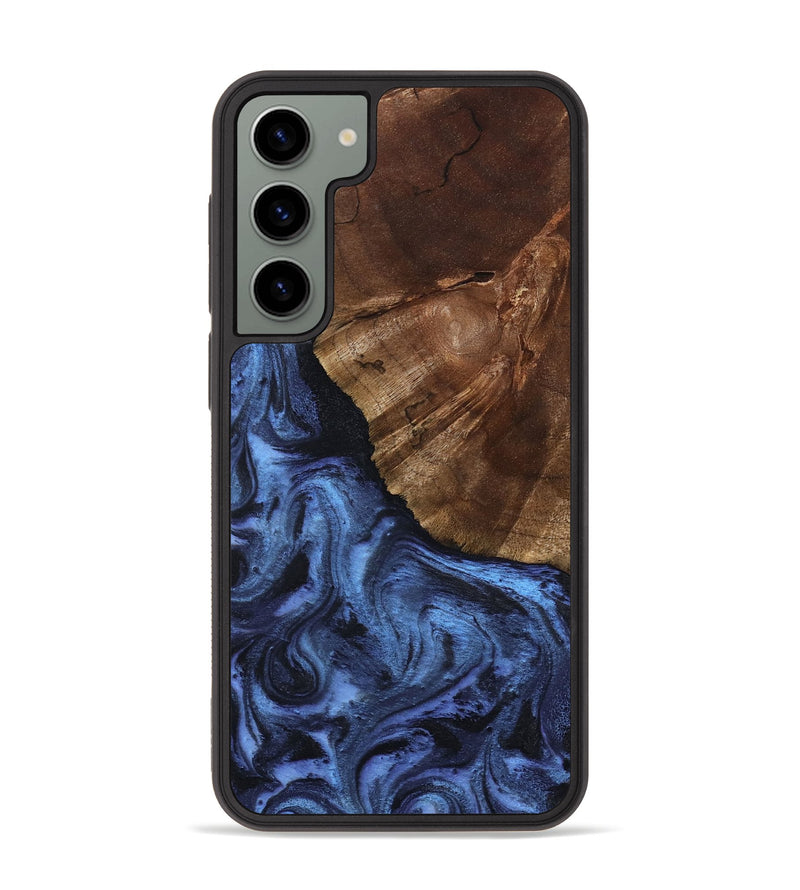 Galaxy S23 Plus Wood Phone Case - Jace (Blue, 801367)