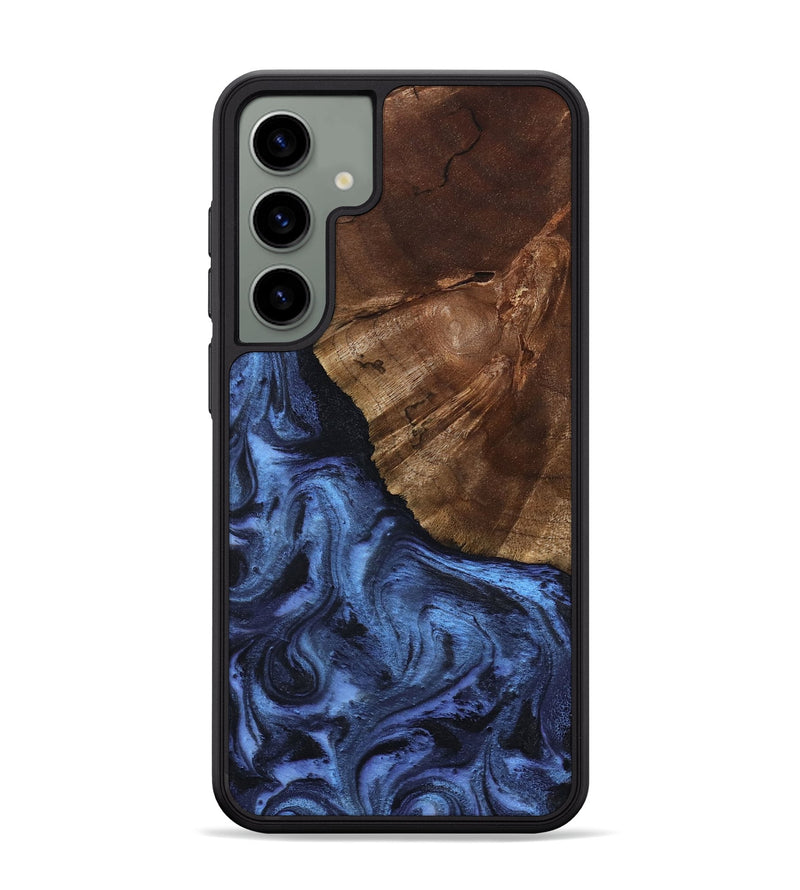 Galaxy S24 Plus Wood Phone Case - Jace (Blue, 801367)