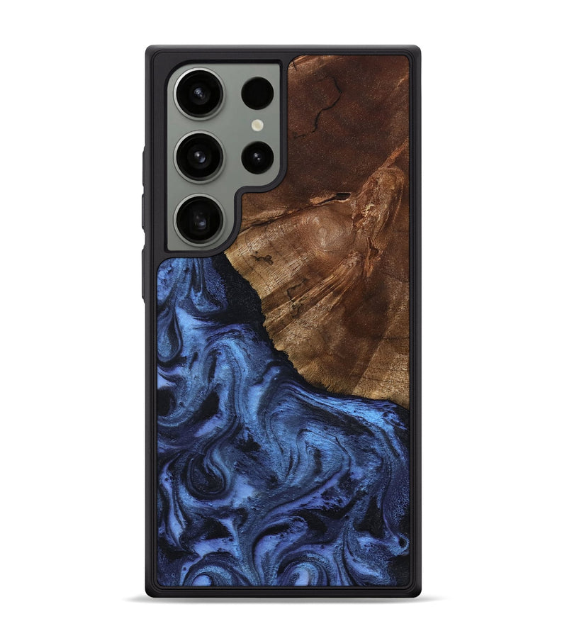 Galaxy S24 Ultra Wood Phone Case - Jace (Blue, 801367)